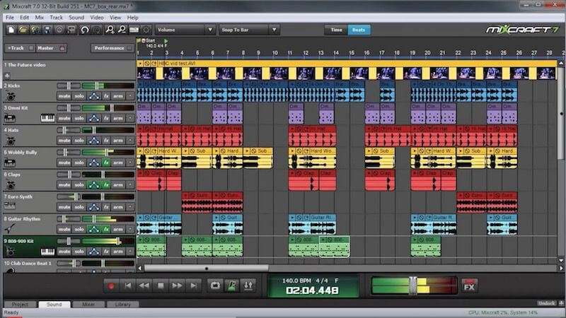 Acoustica Mixcraft Pro 9.0.477 Crack + License Key Free Download 2022
