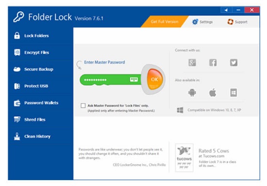 Folder Lock 7.9.1 Crack & Keygen Free Download 2022 
