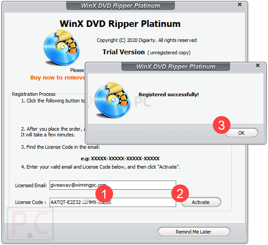 WinX DVD Ripper Platinum 8.21.0.246 Crack With Free Download 2022